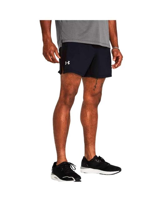 Under Armour Blue Launch Run 5 Inch Unlined Shorts, for men