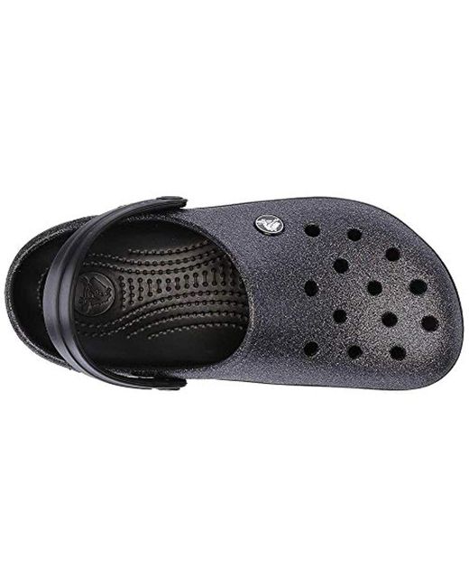 glitter crocs adults