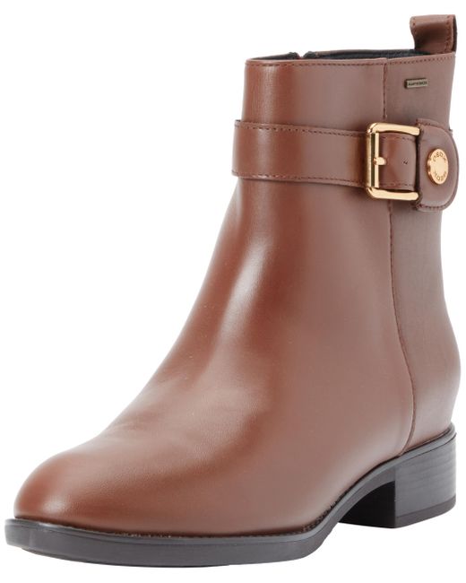 Geox Brown D Felicity Np Abx Ankle Boot
