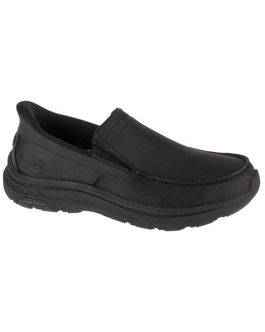 Skechers Black Leather for men
