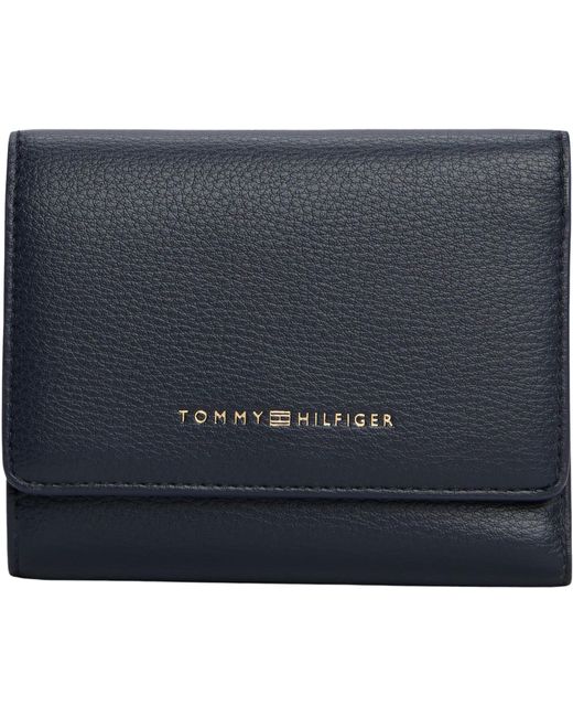 TH Flag Trifold Aw0aw17740 Tommy Hilfiger de color Black