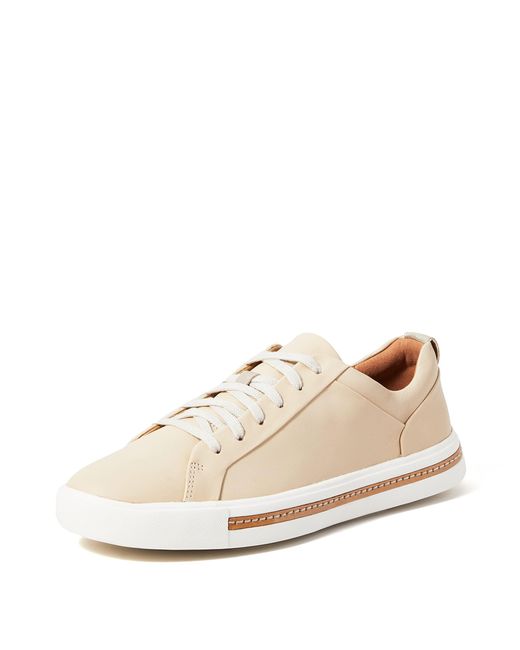 Clarks Un Maui Lace Sneaker Lage Sneakers in het Natural