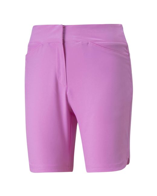 PUMA Purple Bermuda Ss Golf Shorts Mauve Pop S