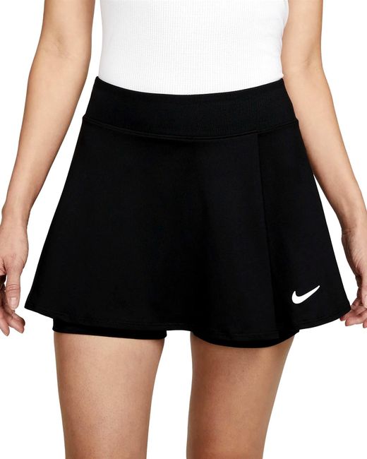 Falda de tenis negra dh 9552 Nike de color Black