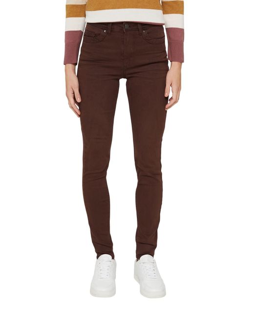 091EE1B321 Pantaloni di Esprit in Marrone - 37% di sconto | Lyst
