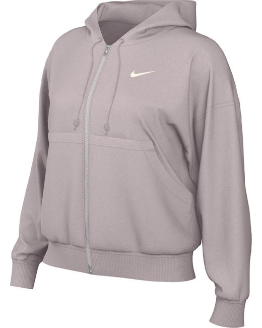 Damen Sportswear Phnx FLC Fz Os Hoodie Maillot de survêtement Nike en coloris Gray