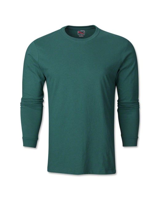PUMA City Long Sleeve Blank T Shirt Dark Green