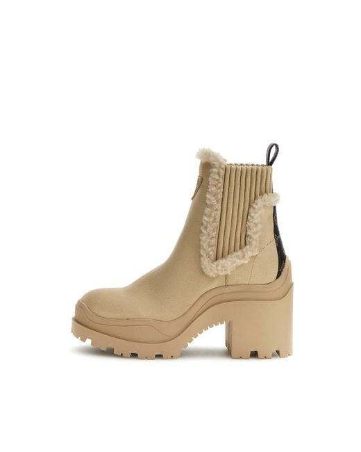 Bottines femme Yvette Guess en coloris Natural