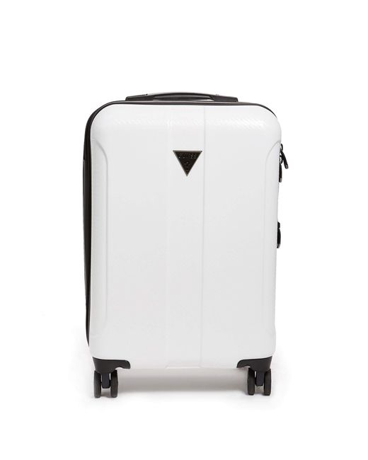 Guess White Lustre 2 Collection 20" 8-wheeled Spinner