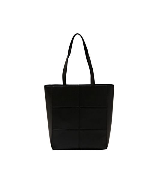 Esprit Black Tote Bag in Lederoptik