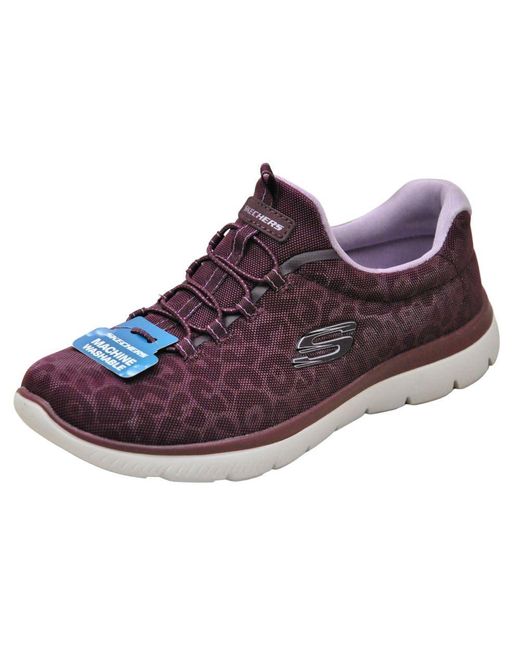 Skechers Twinkle Sparks Trainers in Brown Lyst UK
