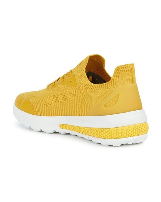 Geox Yellow U Spherica Actif A Sneaker for men
