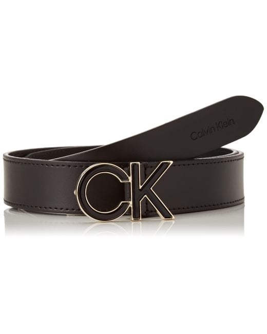 Calvin Klein Black RE-Lock SAFF 3CM Belt Gürtel