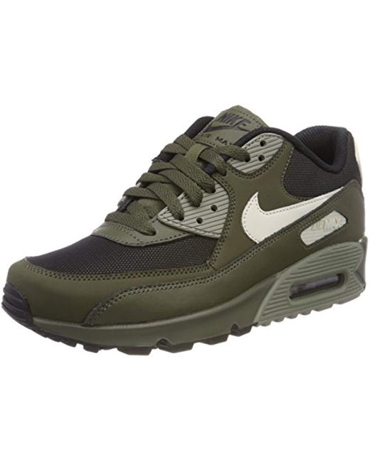 Air MAX 90 Essential, Zapatillas de Gimnasia para Hombre Nike de Cuero de  color Verde para hombre | Lyst
