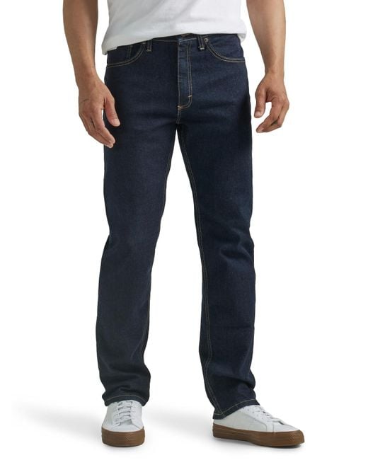 Wrangler Blue Free-to-stretch Regular Fit Jean for men