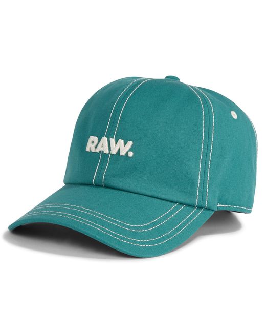 G-Star RAW Green Avernus Raw Artwork Baseball Cap for men