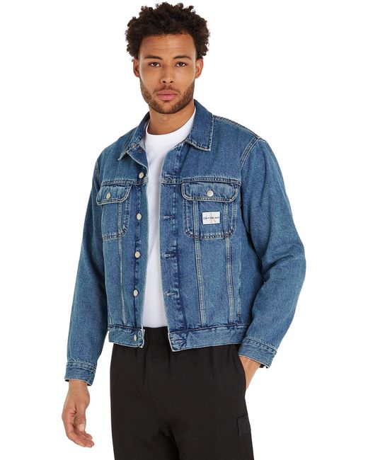 Calvin Klein Regular 90's Jacke Jeansjacken in Blue für Herren