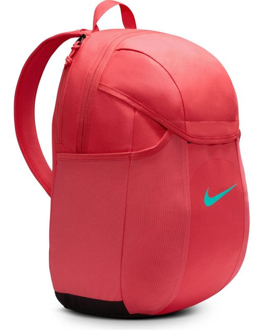 Nike Red Dv0761-850 Academy Team Sports Backpack Ember Glow/black/aurora Green Size 1size