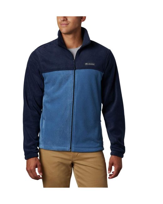 Columbia Blue Steens Mountain Full Zip Fleece Jacket for men