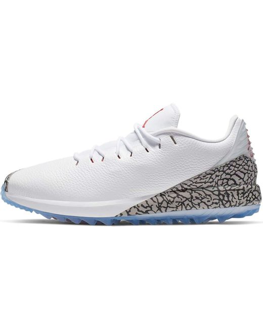 Chaussure de golf Jordan ADG pour Nike pour homme en coloris White