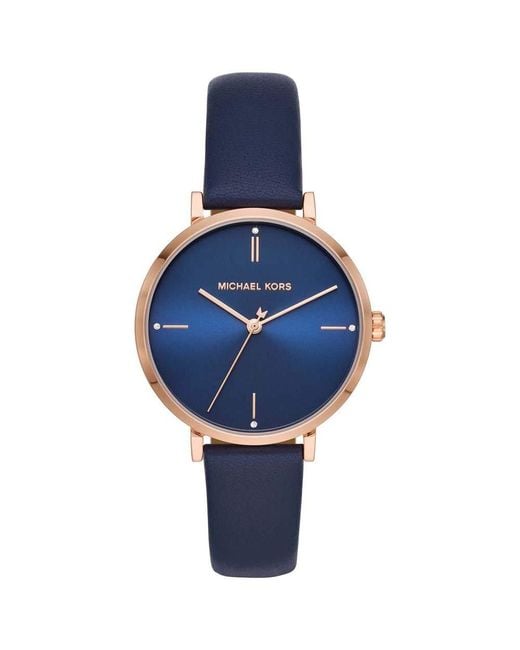 Michael Kors Mk7124 Ladies Jayne Watch in Blue Lyst UK