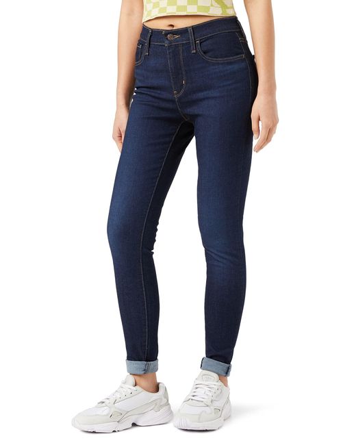 Levi's Blue 720 High Rise Super Skinny Jeans Toronto Worn