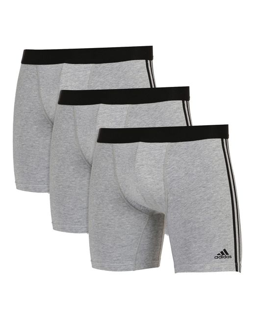 Adidas Multipack Boxer Brief in Gray für Herren