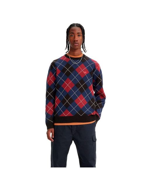 Levi's Originele Hm Sweater in het Blue voor heren