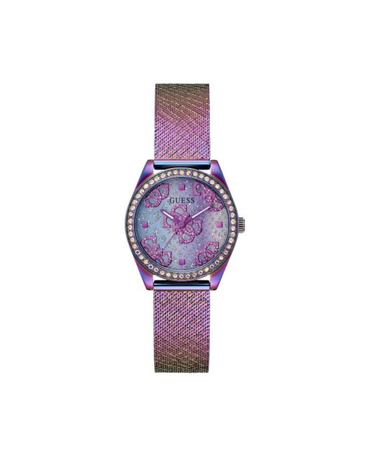 Guess Purple S Boa Watch