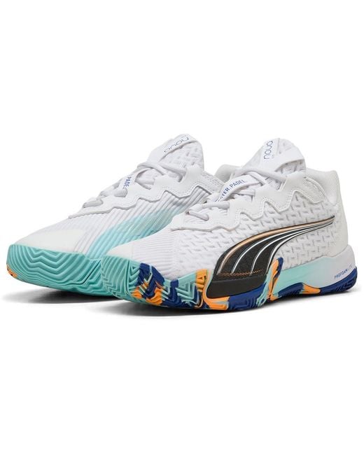 PUMA Blue NOVA ELITE Padelschuhe Erwachsene