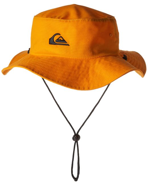 Quiksilver Mens Bushmaster Sun Protection Floppy Visor Bucket Hat in