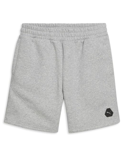 PUMA Gray Mens Rudagon Sweat Shorts Athletic Bottoms Casual Drawstring - Grey, Grey, Medium for men