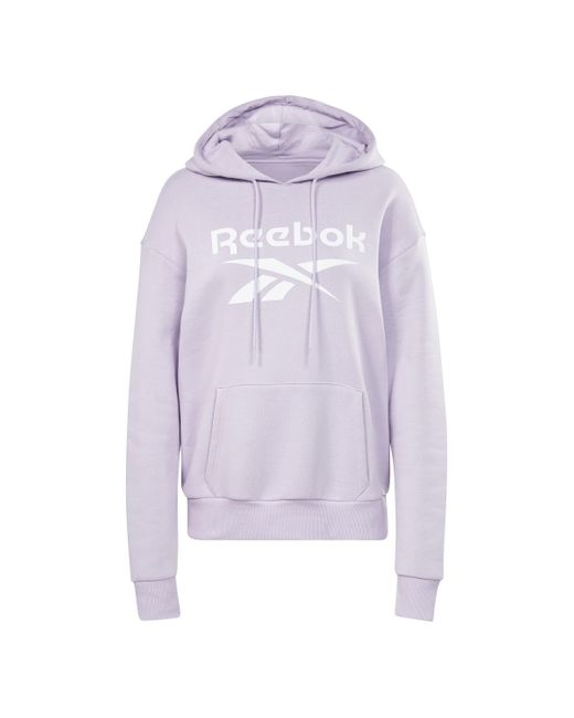 RI Bl Fleece Hoodie Felpa di Reebok in Purple