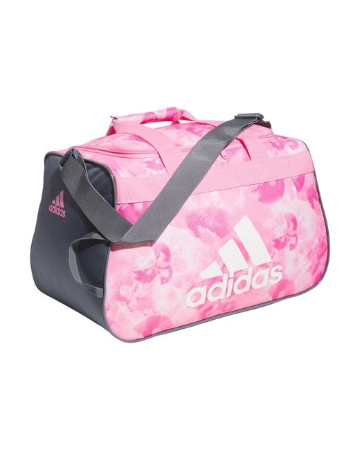 Adidas Pink Diablo Small Duffel Bag