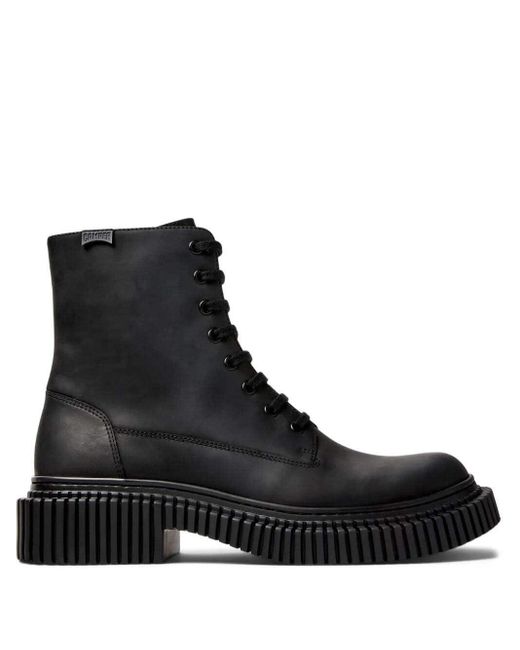 Camper Pix Bikerlaarzen Met Chunky Zool in het Black voor heren