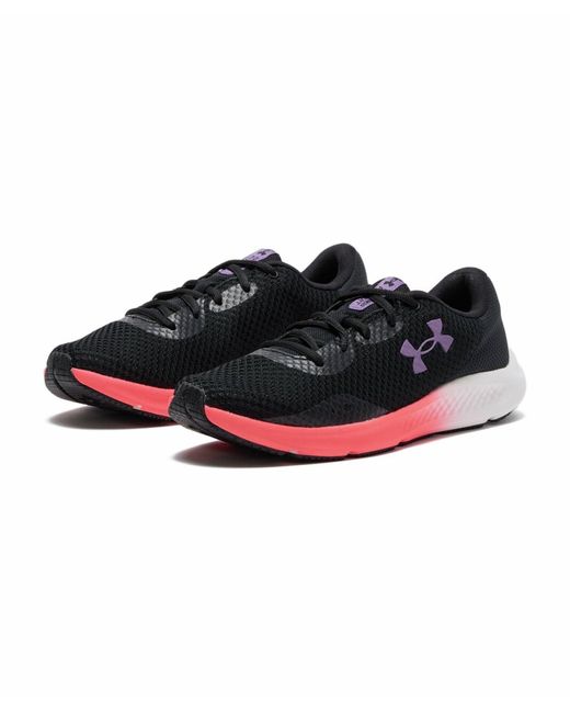 Under Armour S Charged Pursuit 3 Trainers Runners Black 5.5