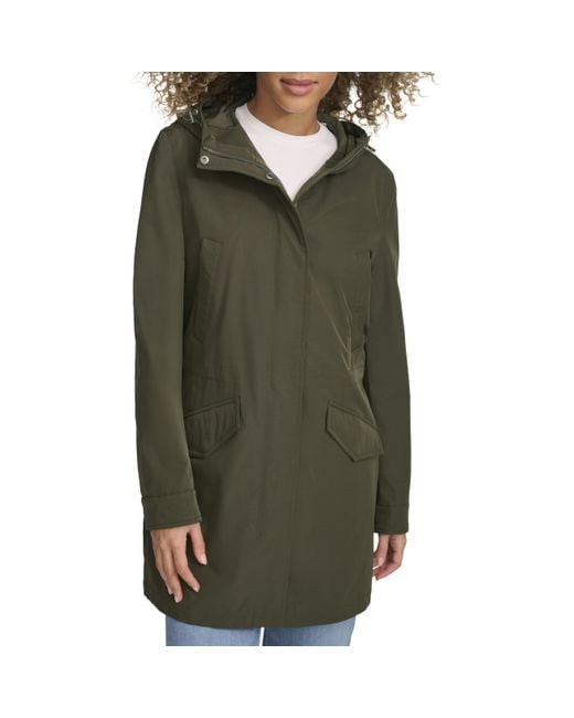 Levi's Green Lightweight Tech Fishtail Parka