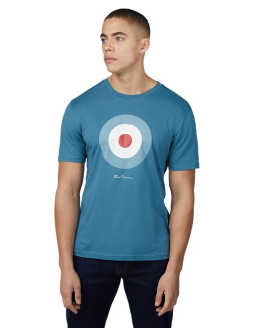 Ben Sherman T-Shirt in Blue für Herren