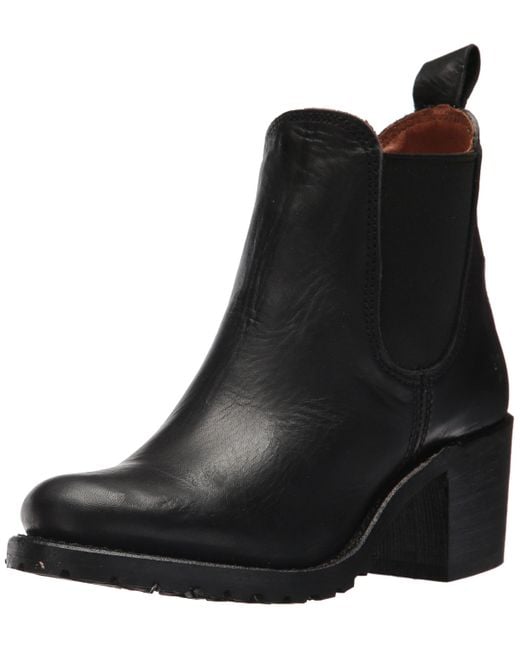 frye chelsea boot black