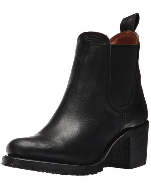 frye black chelsea boots