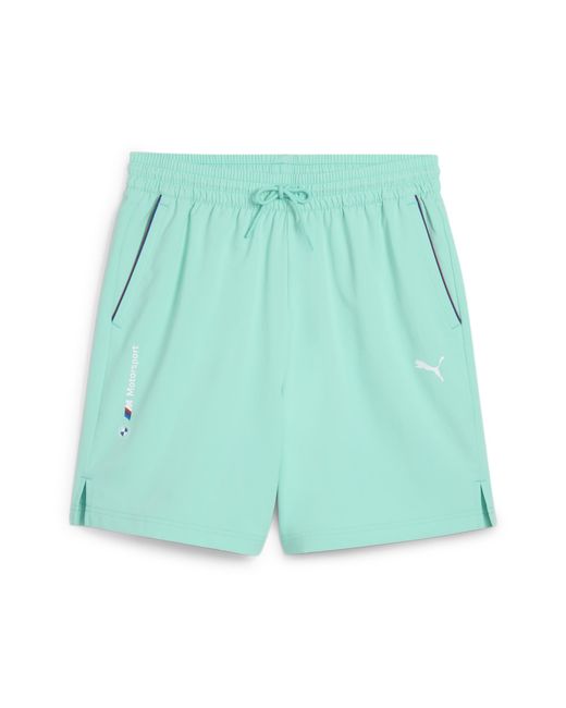 PUMA Standard BMW M Motorsport Essentials Woven 17,8 cm Shorts in Green für Herren