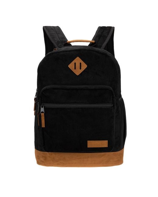 Wrangler Black Yellowstone Robuster Rucksack für Reisen