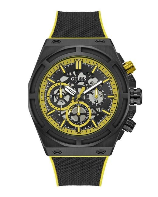 Guess Gray Watch Masterpiece Nylon/silicone