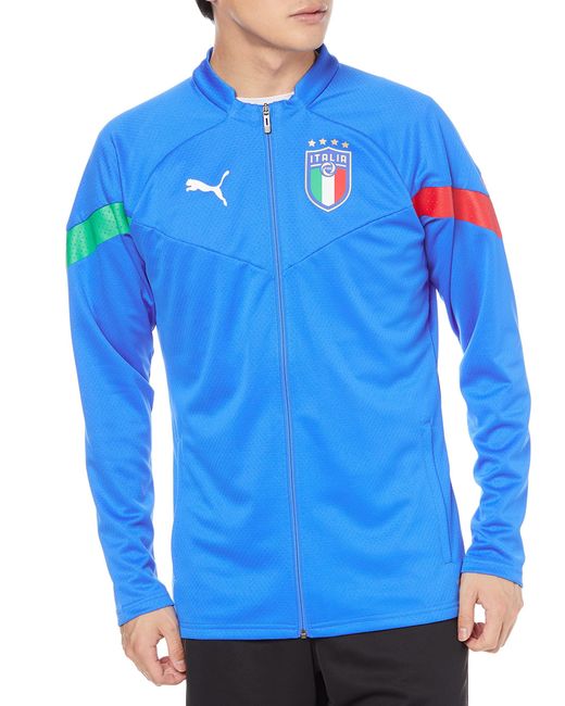 PUMA Sweatshirt Italien Training für in Blau für Herren | Lyst DE