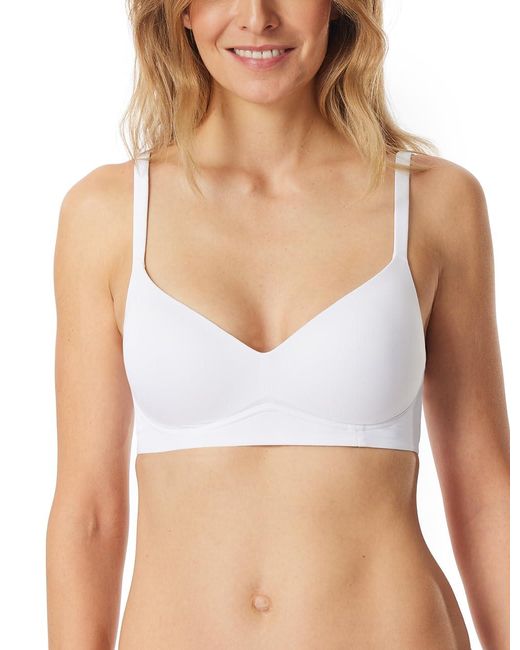 Schiesser Brown Soft Schale und gleitenden Cups-Unique Micro BH