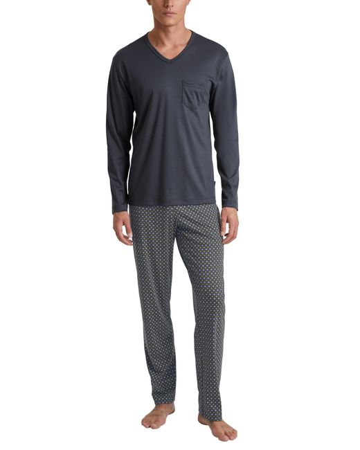 Relax Swiss Edition Set di Pigiama di Calida in Blue da Uomo