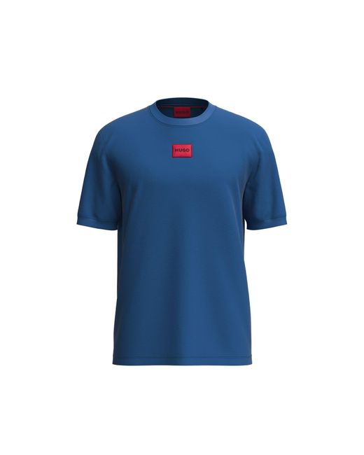 HUGO Blue Diragolino212 T-shirt for men