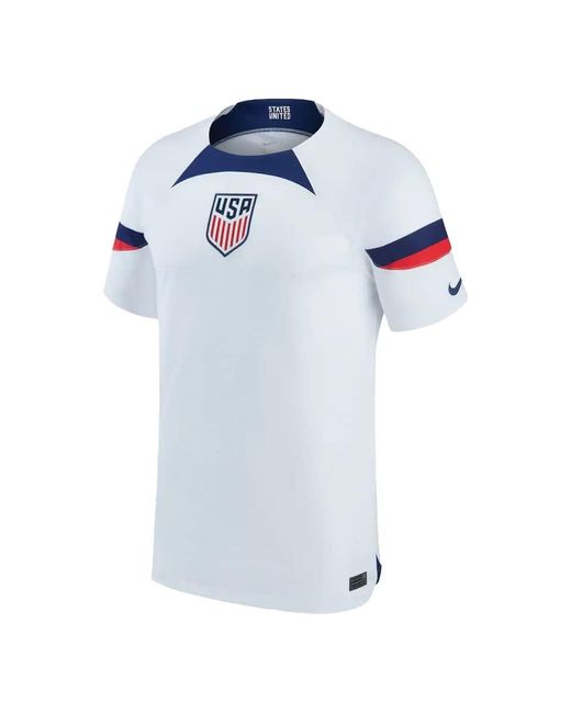 Nike Blue Usa National Team Home Football Shirt Soccer Jersey 2022-2023 for men
