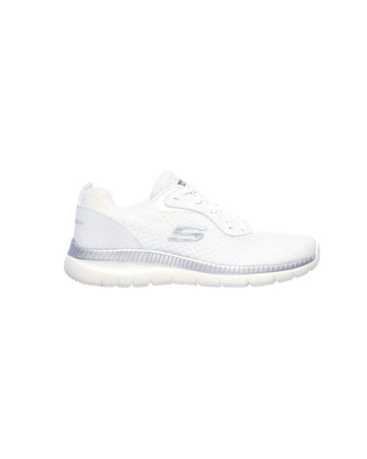 Bountiful-Quick Path Bianco di Skechers in White