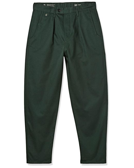 G-Star RAW Worker Chino Relaxed Pants in het Green voor heren